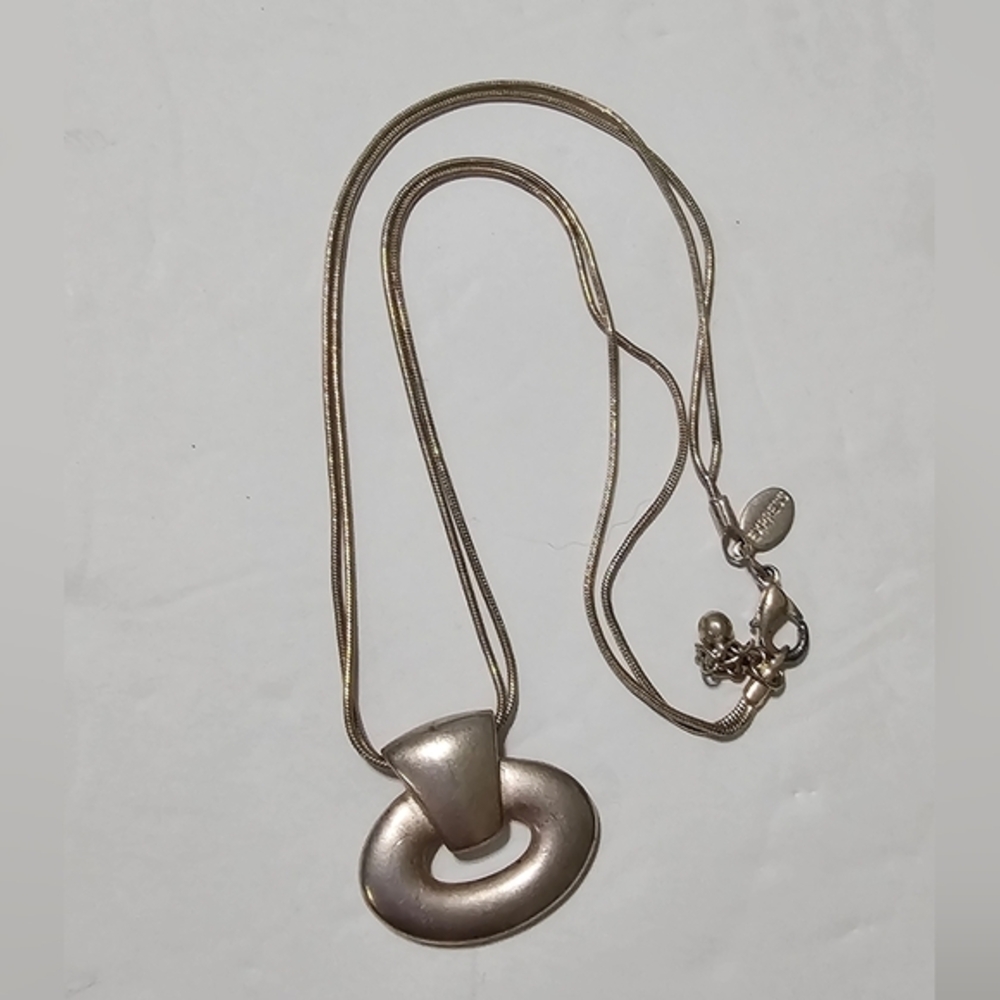 Express Silver Tone Necklace‎